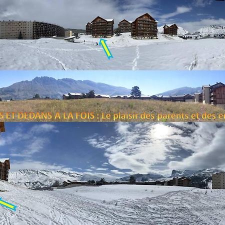 Appartement 8-10 Personnes Superdevoluy Hautes Alpes Rez De Chaussee Vue Panoramique 3 Chambres Saint-Étienne-en-Dévoluy 외부 사진