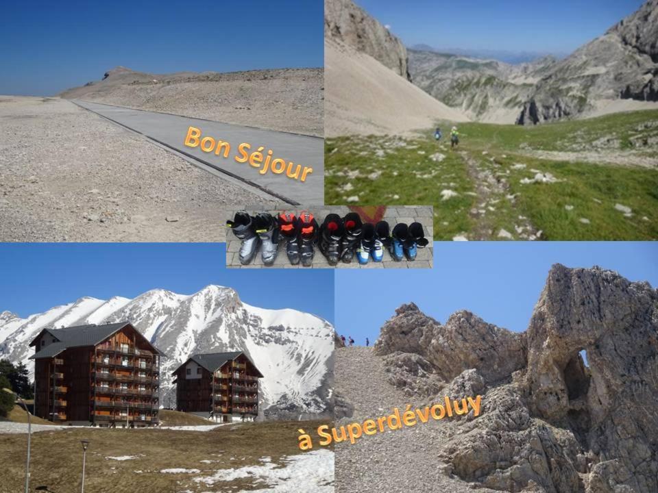 Appartement 8-10 Personnes Superdevoluy Hautes Alpes Rez De Chaussee Vue Panoramique 3 Chambres Saint-Étienne-en-Dévoluy 외부 사진